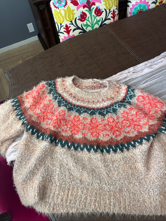 Free People Sweaters - Free People Festive Frost Sweater